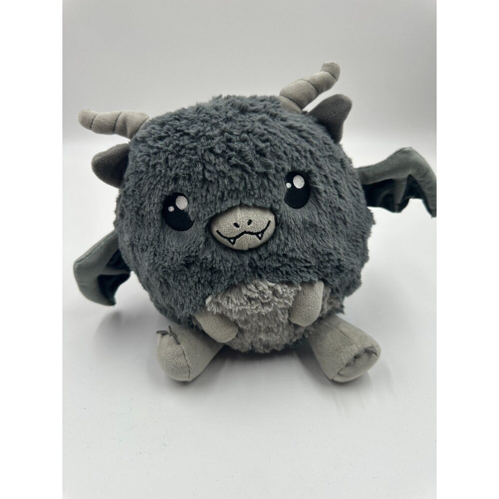 Squishmallow Gary The Gargoyle Embroidered Fangs Soft Horns 8" Plush EUC